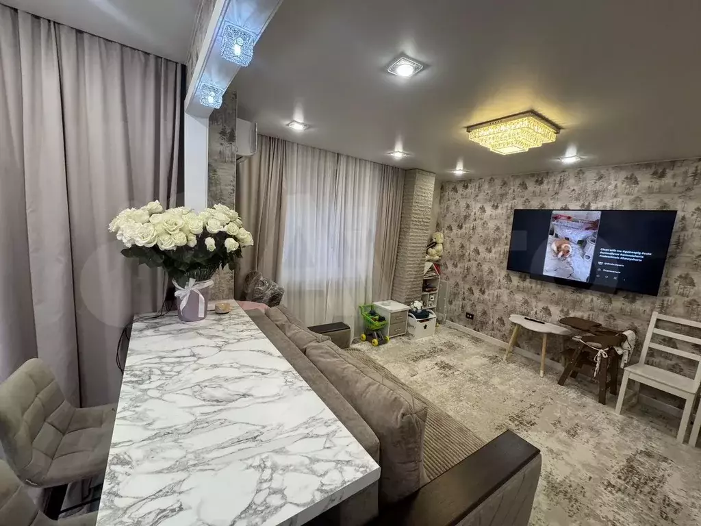 2-к. квартира, 51 м, 1/9 эт. - Фото 1