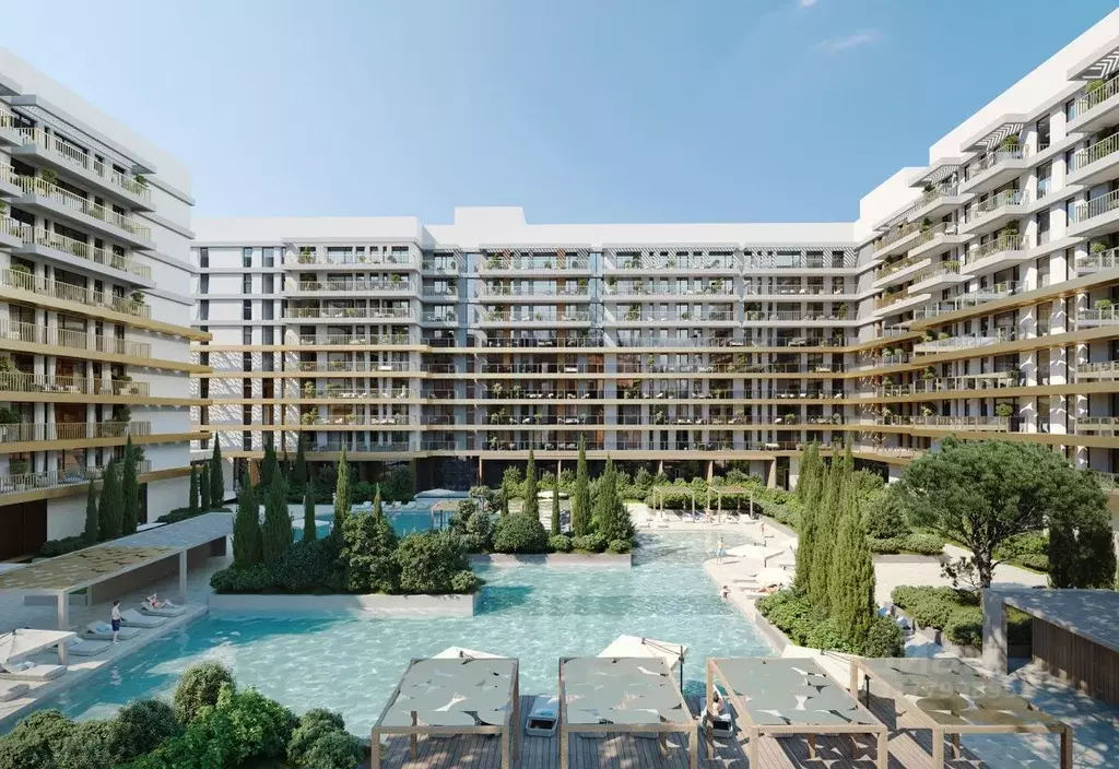 Студия Краснодарский край, Анапа Мореград жилой комплекс (39.06 м) - Фото 0