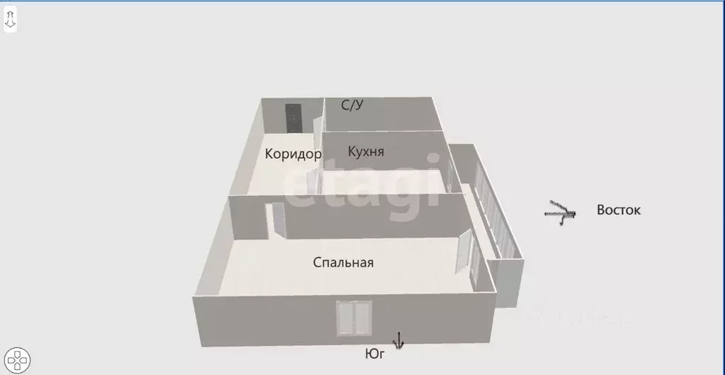 1-к кв. Сахалинская область, Южно-Сахалинск Ново-Александровск п/р, ... - Фото 2