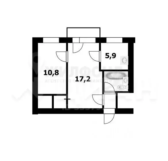 2-к кв. Вологодская область, Череповец ул. Ленина, 123 (40.0 м) - Фото 0