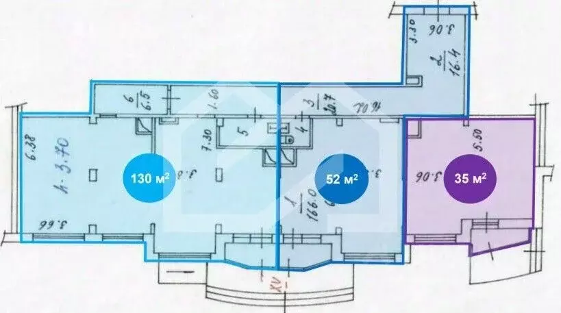 Помещение свободного назначения в Москва проезд Чечерский, 56к1 (50 м) - Фото 2