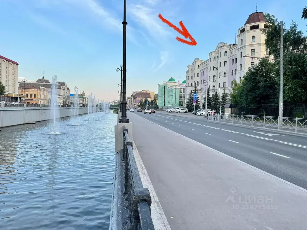 2-к кв. Татарстан, Казань Лево-Булачная ул., 16 (90.0 м) - Фото 0