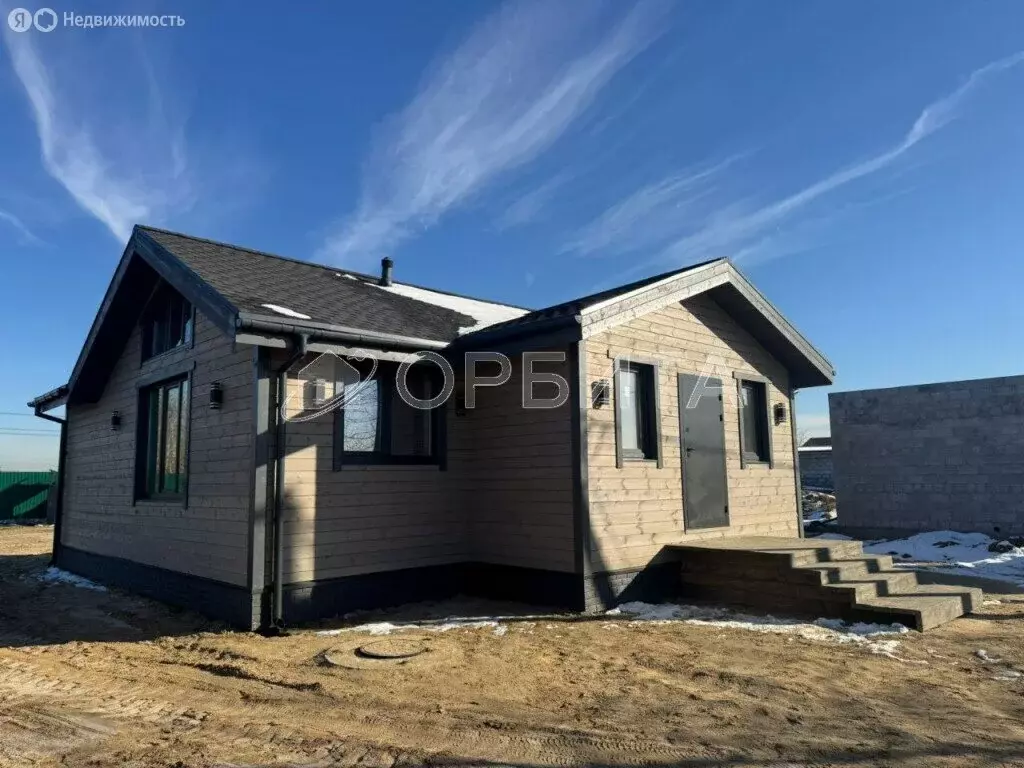 Дом в Тюменский муниципальный округ, деревня Якуши (60 м) - Фото 1