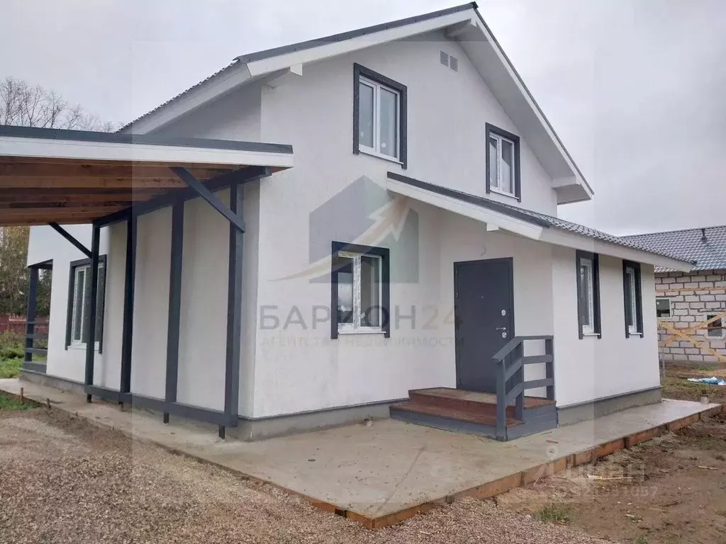 Дом в Калужская область, Боровский муниципальный округ, Ворсино с/пос, ... - Фото 1