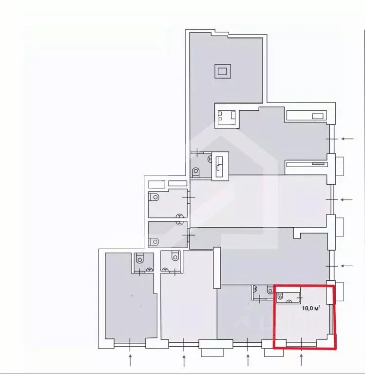 Помещение свободного назначения в Москва Дмитровское ш., вл89 (10 м) - Фото 2