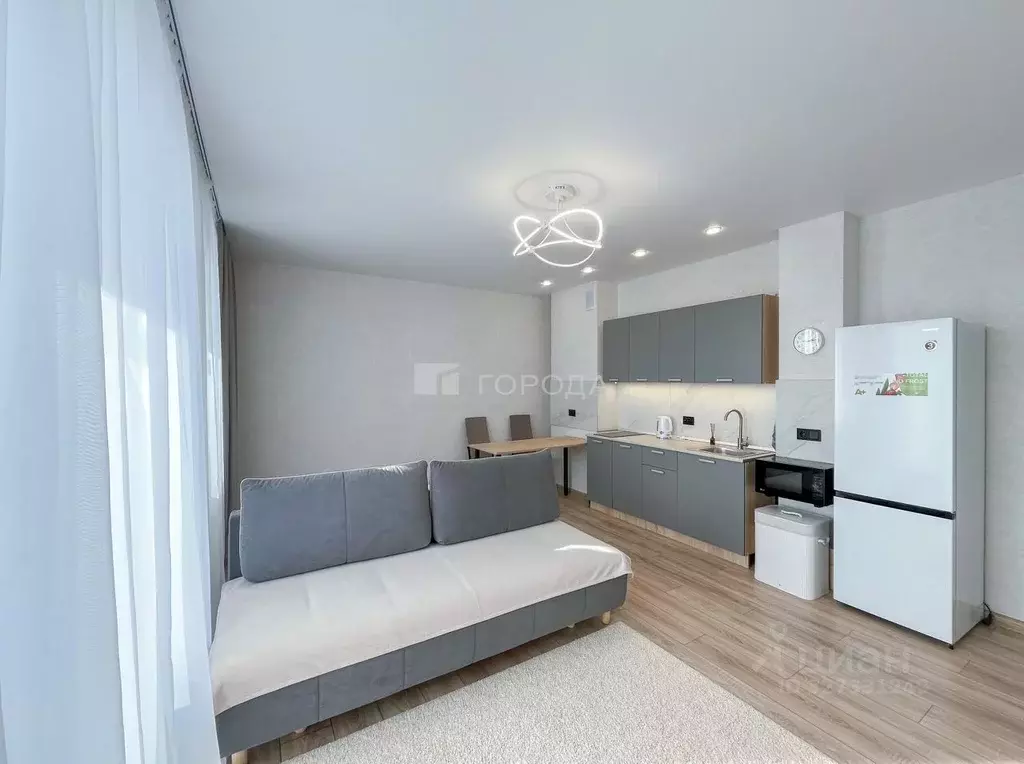 Студия Новосибирская область, Новосибирск Затулинский жилмассив, ул. ... - Фото 1