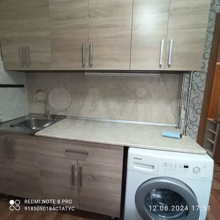 1-к. квартира, 30 м, 1/9 эт. - Фото 1