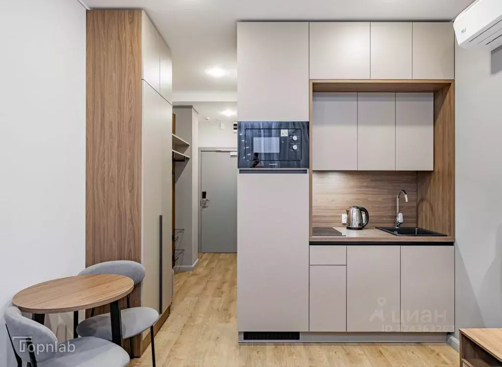 Студия Санкт-Петербург Песочная наб., 42к2 (21.0 м) - Фото 2