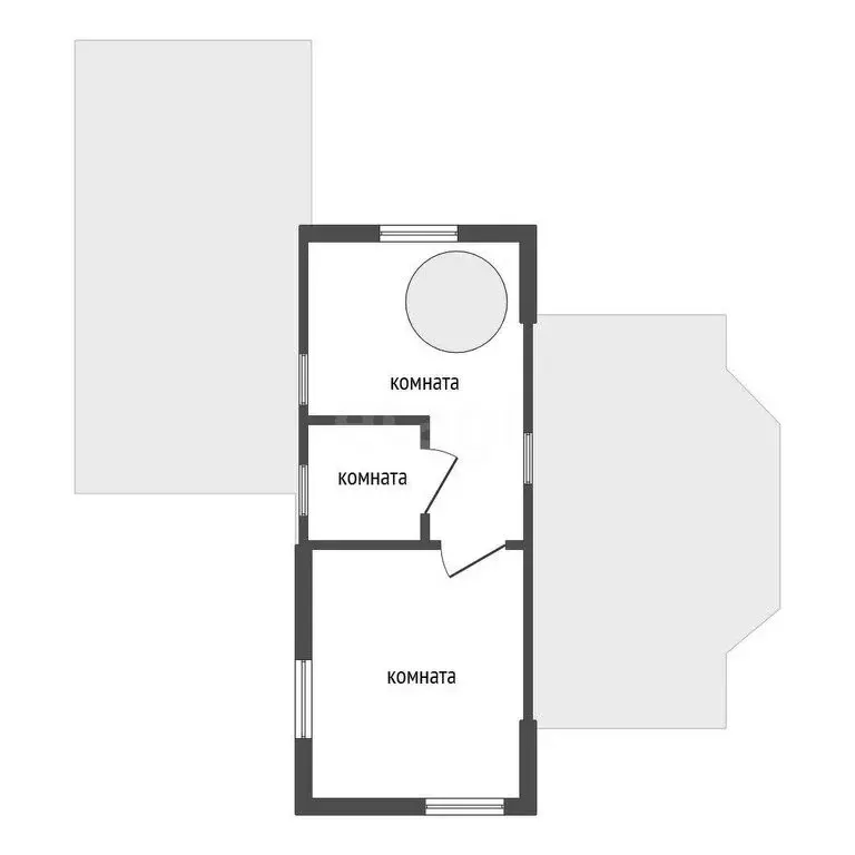 Дом в село Семилуки, Тенистая улица (175.3 м) - Фото 2