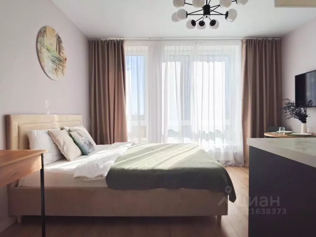 Студия Московская область, Химки Клязьма-Старбеево мкр, Ивакино кв-л, ... - Фото 2