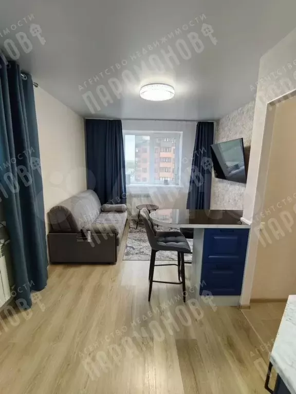 1-к. квартира, 40 м, 7/18 эт. - Фото 1
