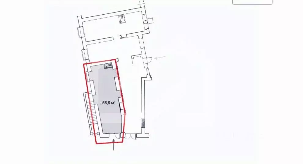 Помещение свободного назначения в Москва ул. Земляной Вал, 23С1 (56 м) - Фото 2