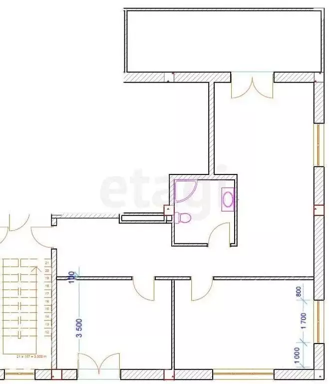 2-комнатная квартира: Севастополь, Фиолентовское шоссе, 104/14 (81 м) - Фото 0