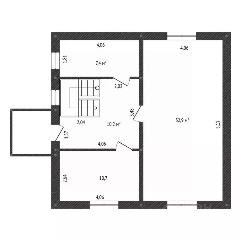 Дом в Башкортостан, Уфа городской округ, с. Нагаево  (135 м) - Фото 2