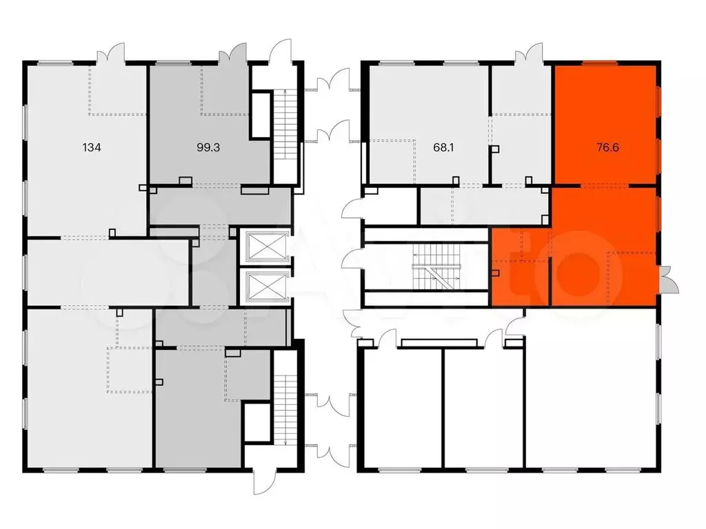 Продам помещение свободного назначения, 76.6 м - Фото 1