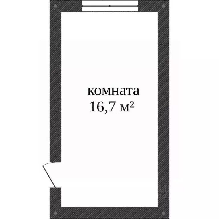 Комната Вологодская область, Вологда ул. Чехова, 17 (16.7 м) - Фото 1