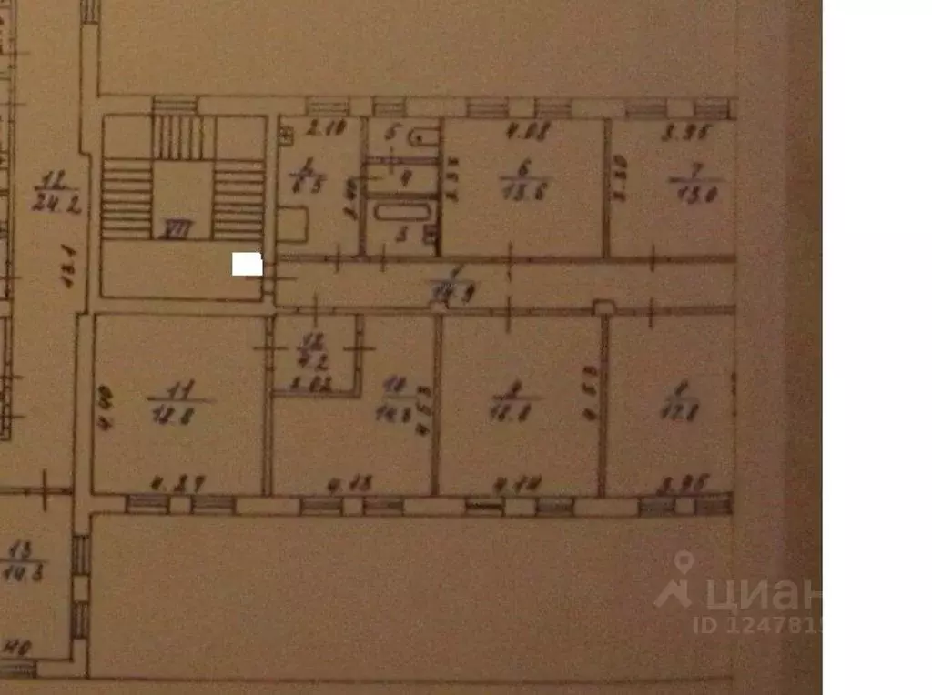 Комната Ленинградская область, Кировск ул. Победы, 7 (18.8 м) - Фото 1