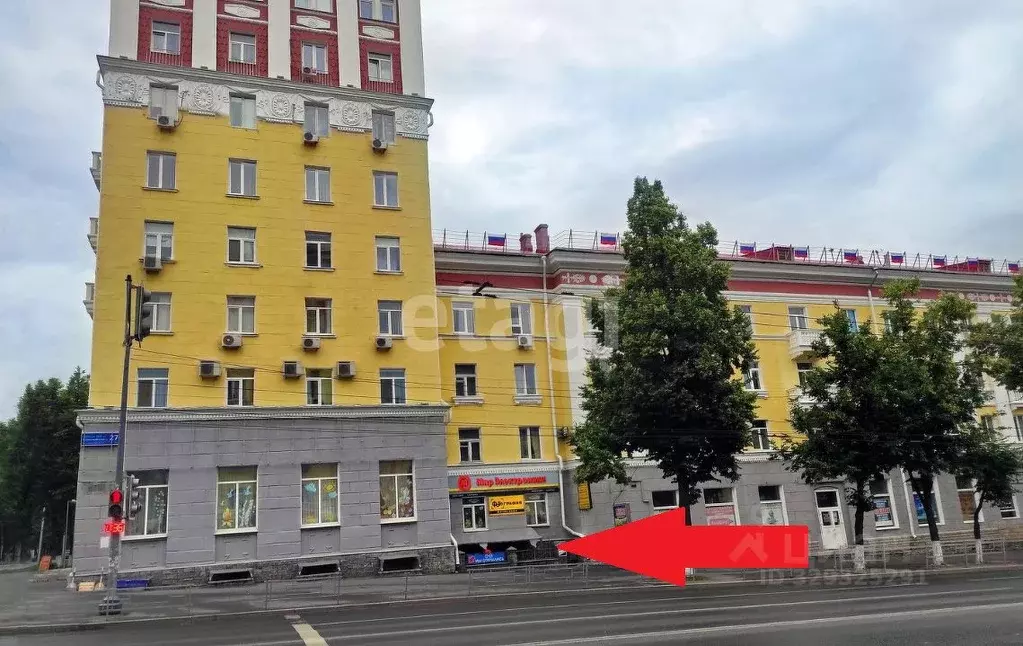 Торговая площадь в Башкортостан, Уфа ул. Ульяновых, 27 (27 м) - Фото 1