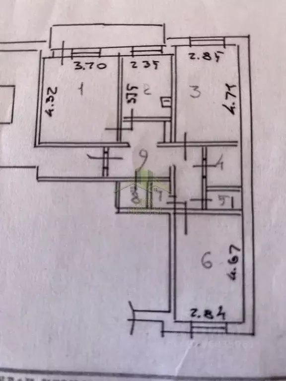3-к кв. Бурятия, Улан-Удэ Ключевская ул., 86 (66.4 м) - Фото 2