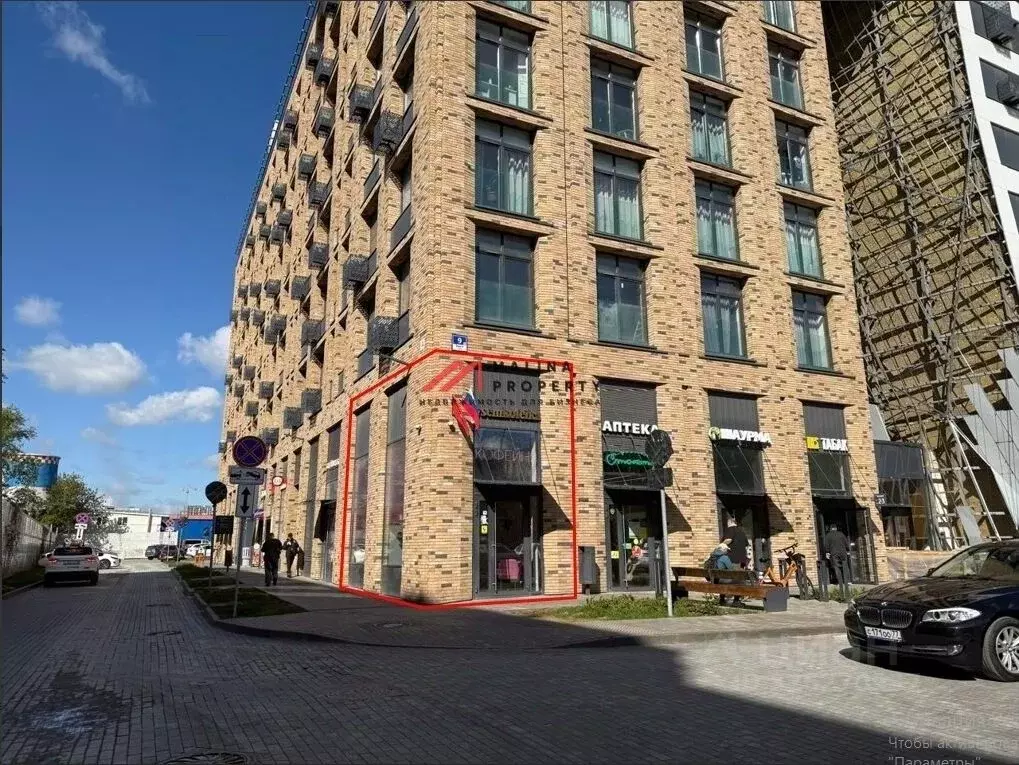 Торговая площадь в Москва ул. Зорге, 9к1 (28 м) - Фото 1
