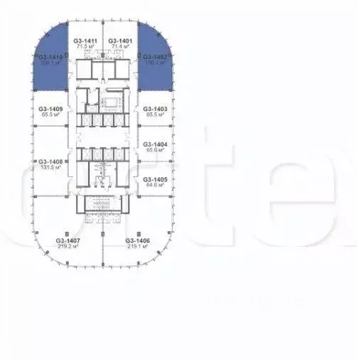 Офис в Москва Ходынский бул., 20А/2 (108 м) - Фото 1