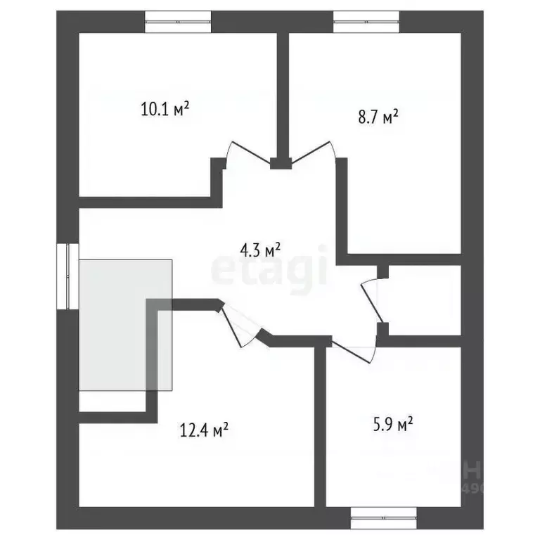 Таунхаус в Воронежская область, Новоусманский район, Отрадненское ... - Фото 1