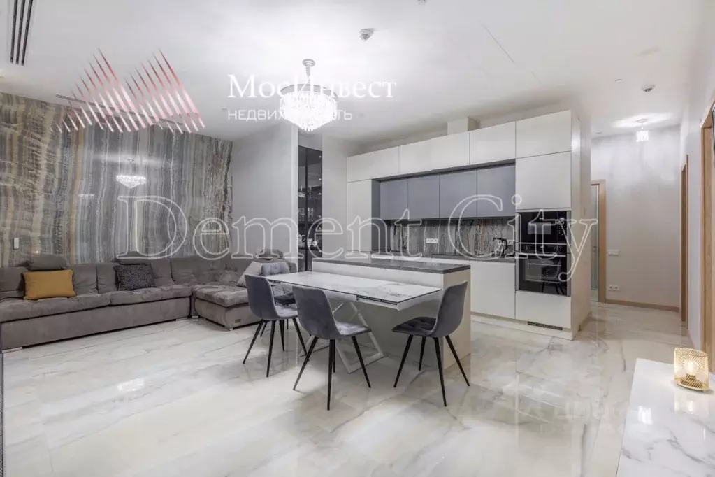 3-к кв. Москва 1-й Красногвардейский проезд, 22с1 (85.3 м) - Фото 2