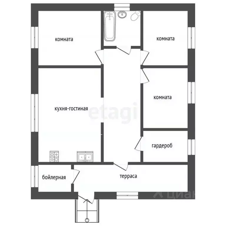 Дом в Московская область, Воскресенск городской округ, с. Ашитково ул. ... - Фото 2