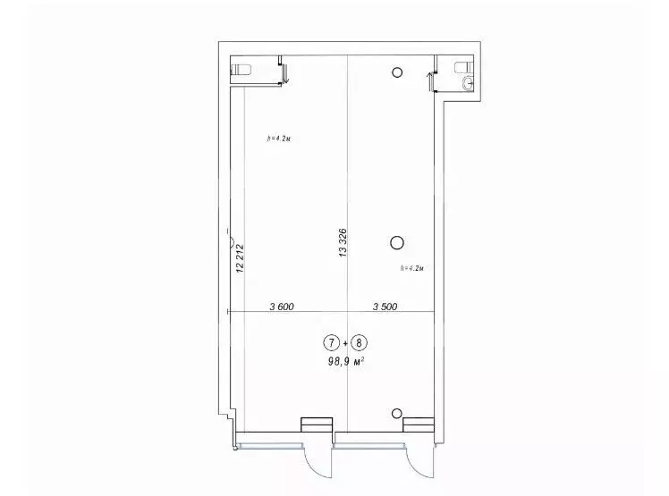 Помещение свободного назначения в Москва ул. Красная Пресня, 12 (99 м) - Фото 2