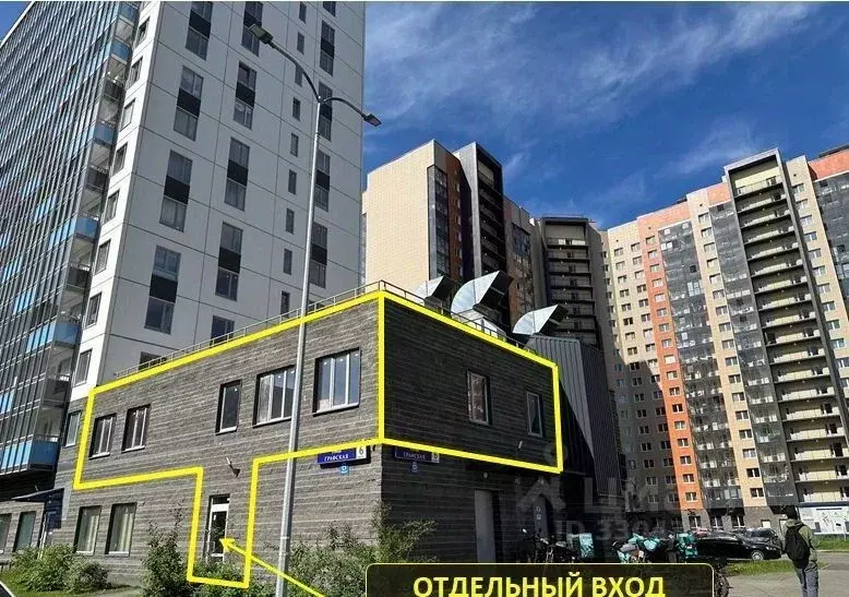 Помещение свободного назначения в Ленинградская область, Мурино ... - Фото 1