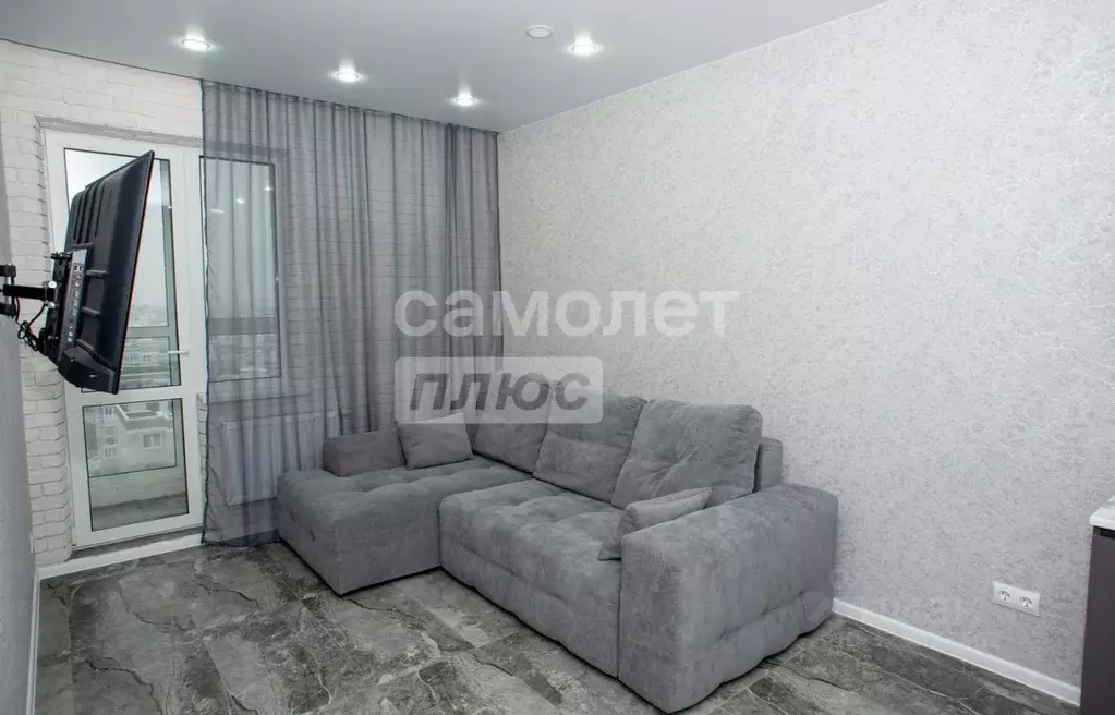 1-к кв. Тульская область, Тула Петровский квартал мкр, ул. Маршала ... - Фото 1