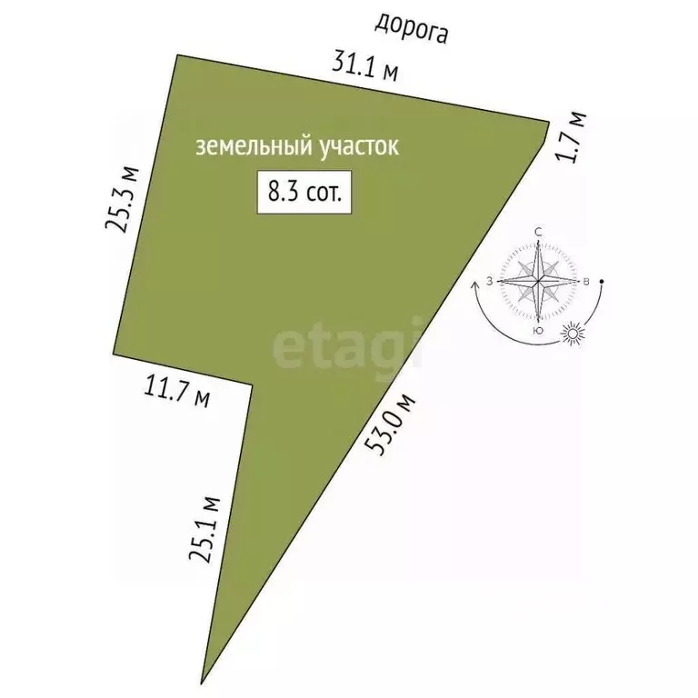 Участок в Севастополь Балаклавский муниципальный округ, Гераклея ... - Фото 2