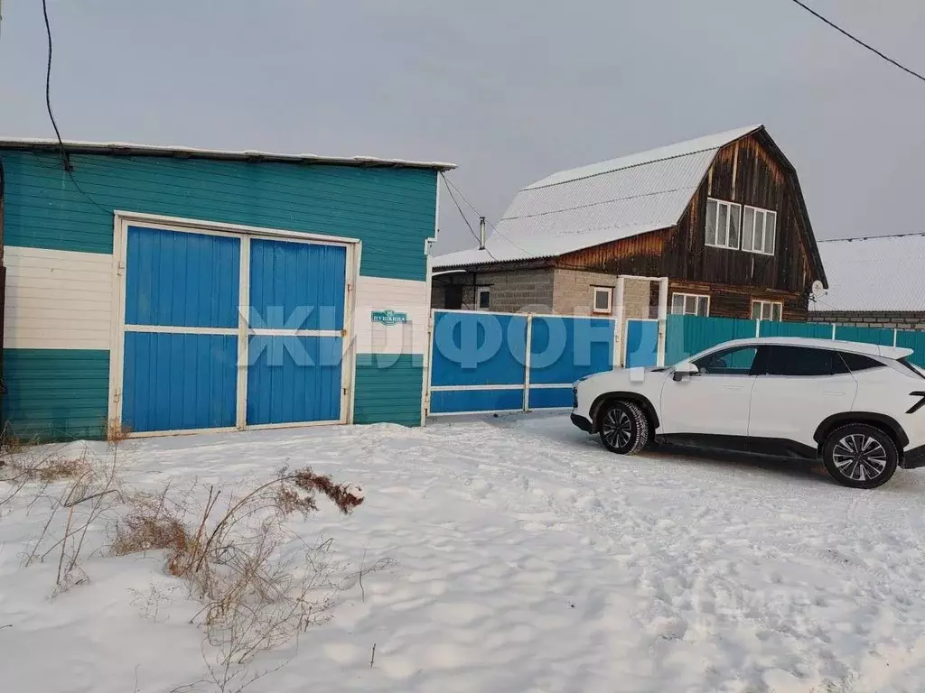 Дом в Хакасия, Усть-Абаканский район, д. Чапаево ул. Пушкина (180 м) - Фото 1
