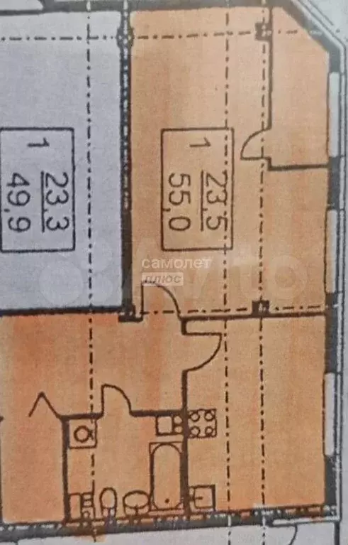 2-к. квартира, 55 м, 14/17 эт. - Фото 0