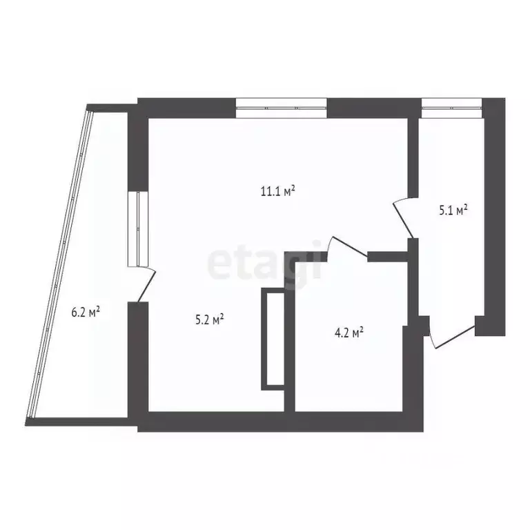 Студия Амурская область, Благовещенский район, с. Чигири ул. ... - Фото 2