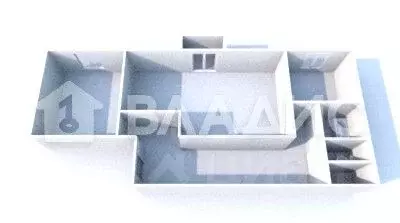2-к кв. Пензенская область, Пенза ул. Докучаева, 2 (55.9 м) - Фото 1