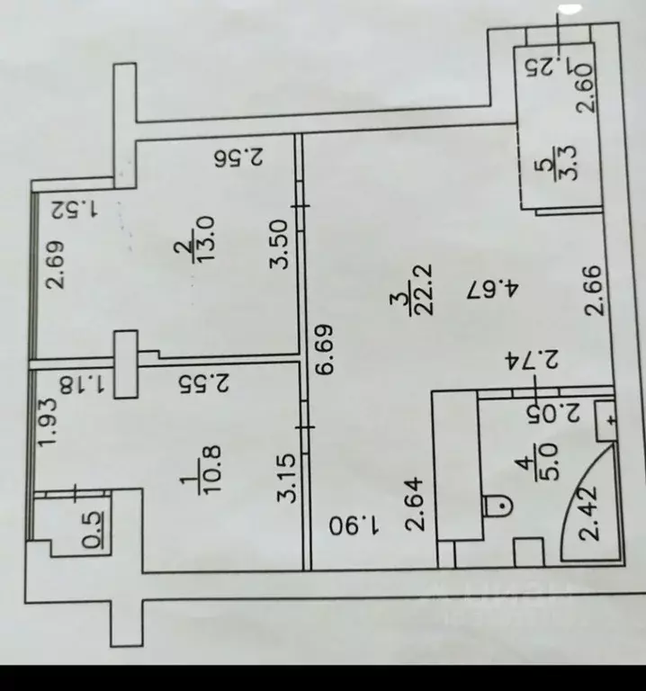 3-к кв. Кировская область, Киров ул. Правды, 2а (55.0 м) - Фото 0