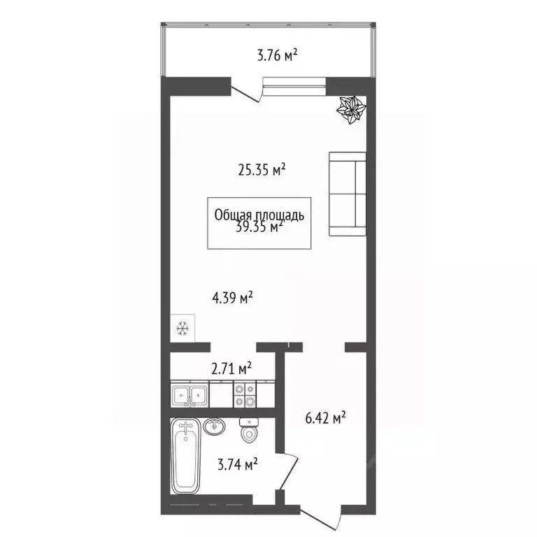 Студия Новосибирская область, Новосибирск ул. В. Высоцкого, 141/5 ... - Фото 2