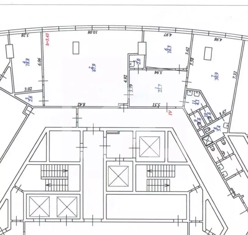Офис в Москва наб. Пресненская, 12 (200 м) - Фото 1