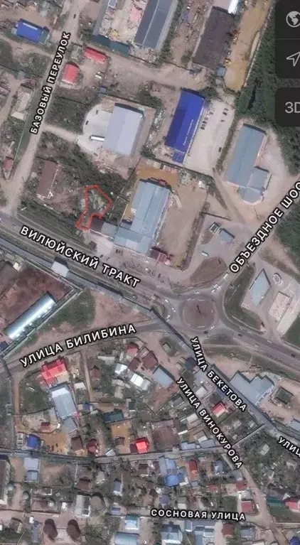 Участок в Саха (Якутия), Якутск Вилюйский тракт, 4-й км (11.0 сот.) - Фото 2