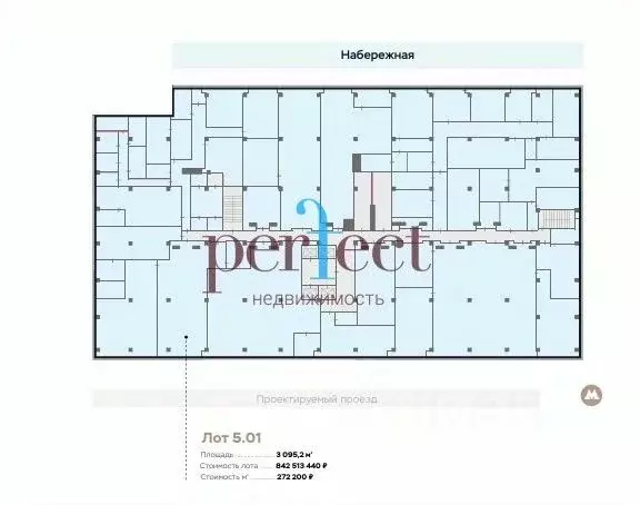 Офис в Москва проезд Проектируемый № 4062, 6 (3095 м) - Фото 2