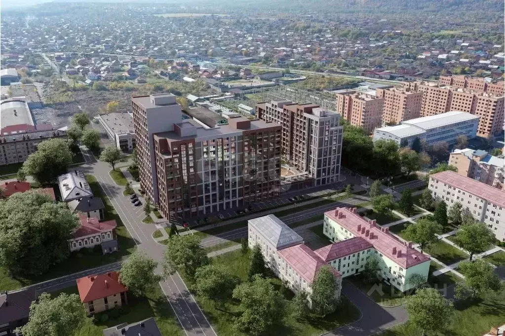 2-к кв. Северная Осетия, Владикавказ ул. Братьев Темировых, 69/4 (74.0 ... - Фото 2