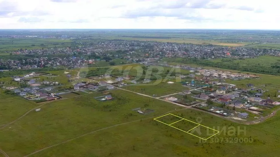 Участок в Тюменская область, Тюменский район Тобольский тракт, 21-й ... - Фото 0