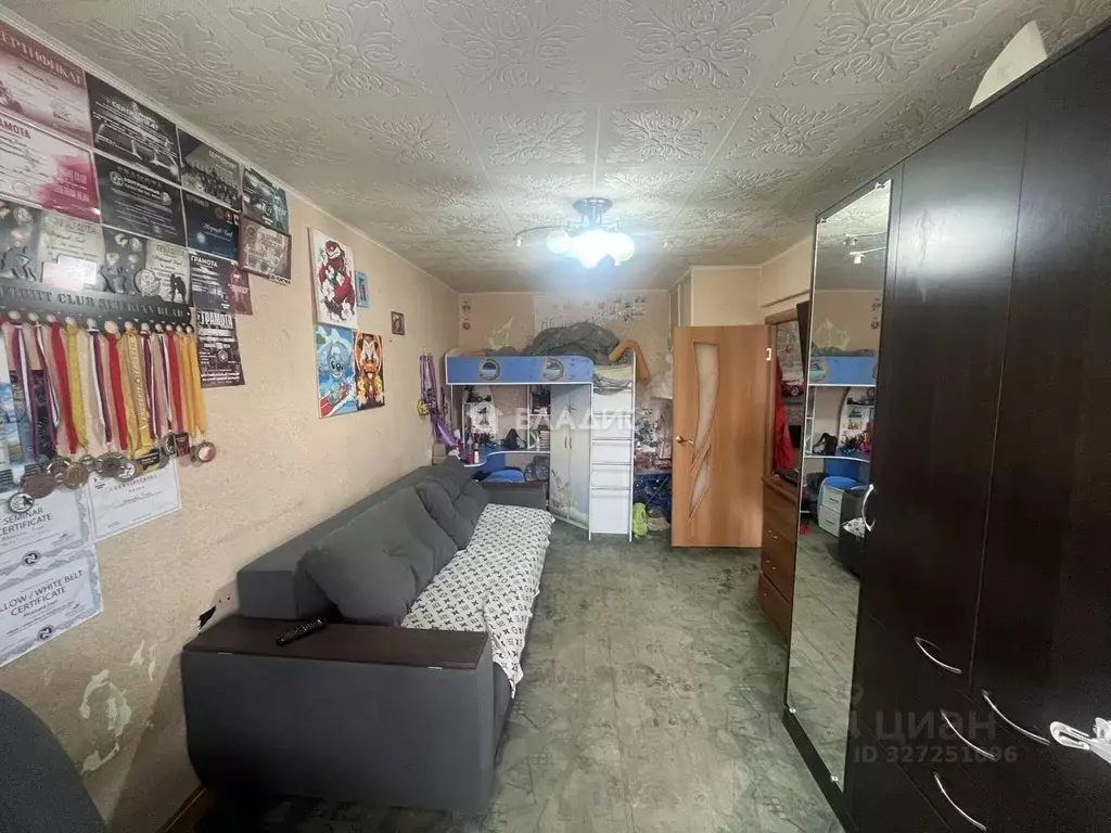 1-к кв. Иркутская область, Ангарск 95-й кв-л, ул. Окружная, 13 (30.7 ... - Фото 2