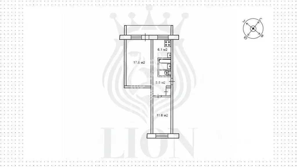 2-к кв. Крым, Алушта ул. Платановая, 4 (45.1 м) - Фото 2