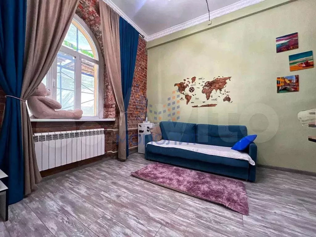 Квартира-студия, 36 м, 1/7 эт. - Фото 1