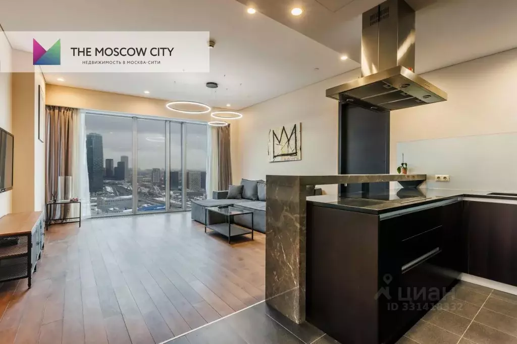 2-к кв. Москва 1-й Красногвардейский проезд, 21с1 (74.0 м) - Фото 1
