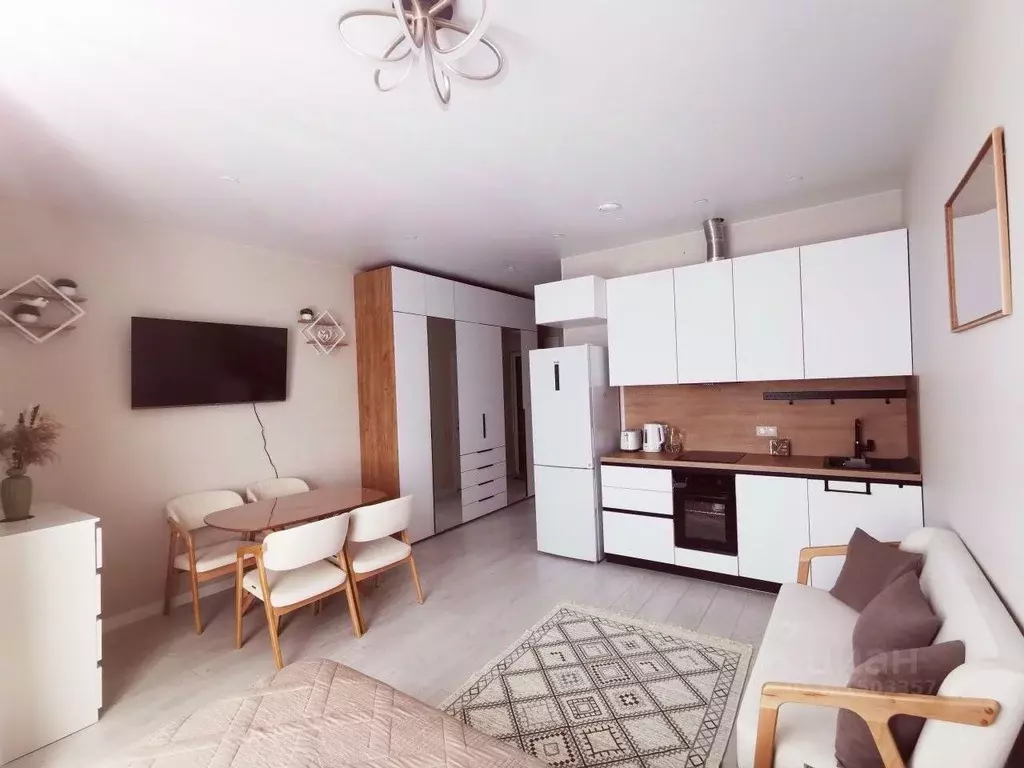 Студия Москва Мичуринский просп., 56 (32.8 м) - Фото 1