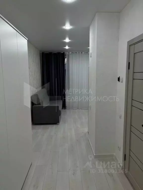 Студия Тюменская область, Тюмень ул. Андрея Кореневского, 11 (23.5 м) - Фото 0