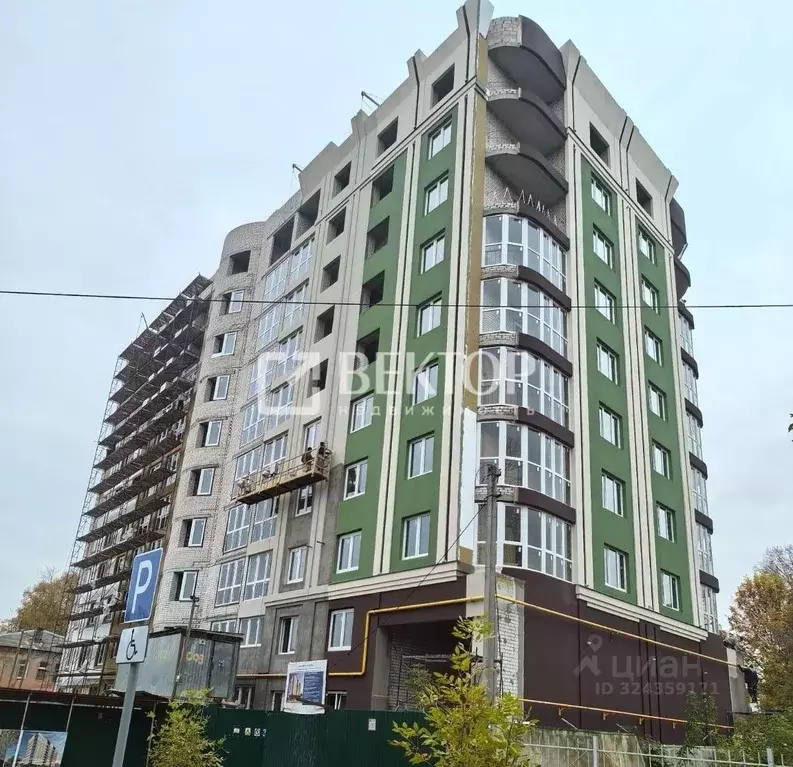 2-к кв. Ивановская область, Иваново ул. Чайковского, 40 (58.18 м) - Фото 1